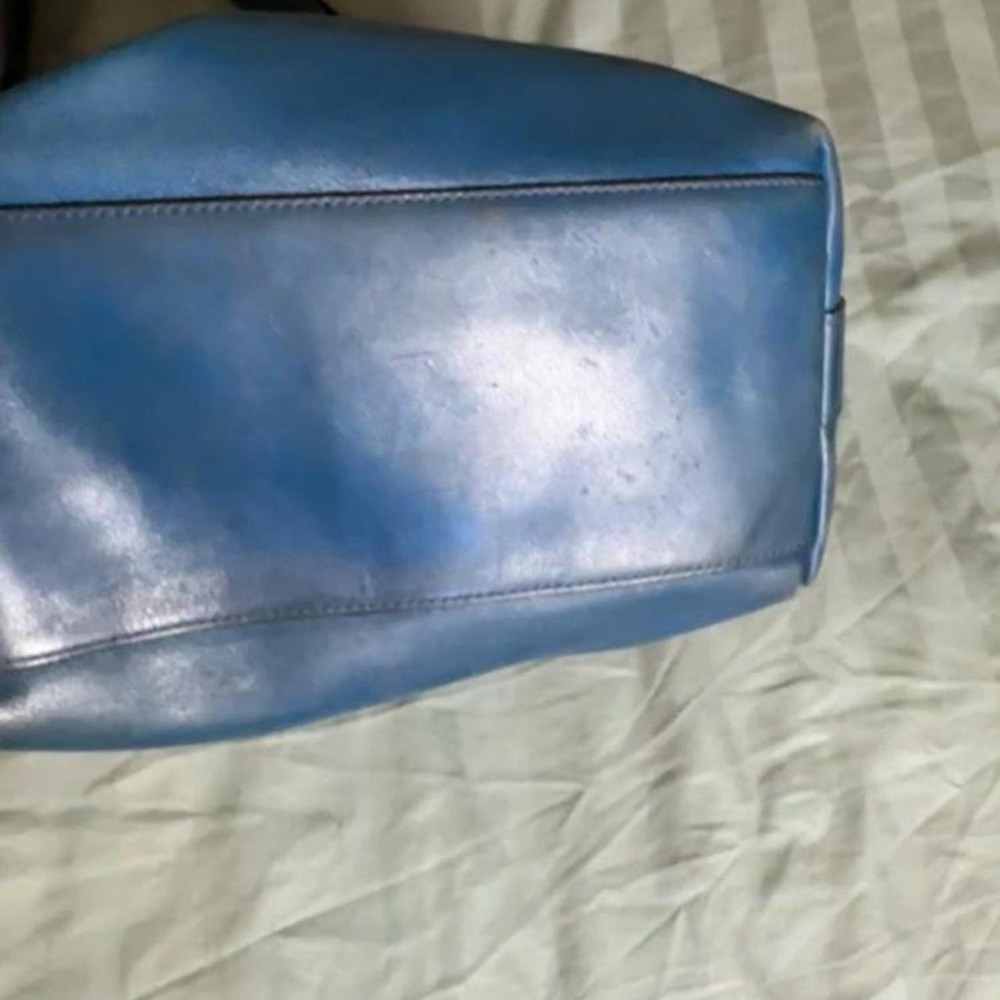 Coach legacy tassel blue duffle shoulder bag y2k vintage mcbling fairy - Picture 4 of 6